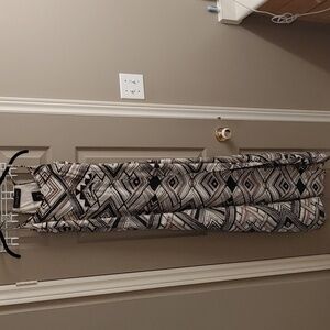 NWT Women's Akira Chicago Black Label Bohemian Tribal Maxi Dress